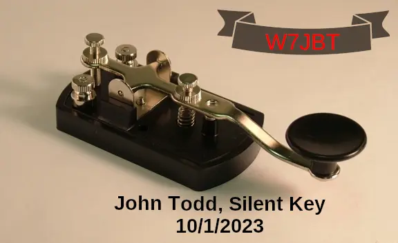 John B. Todd W7JBT